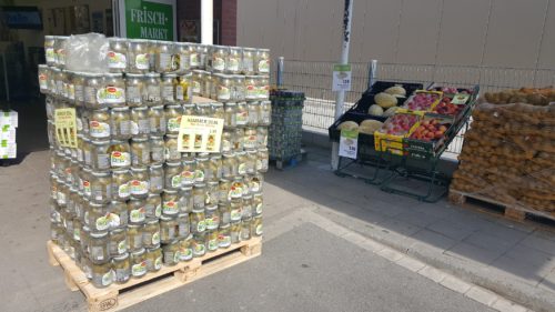 Eingelegte Gurken von Töscha im Frischmarkt