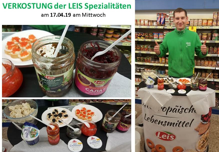 Verkostung der LEIS Spezialitäten im Frischmarkt…