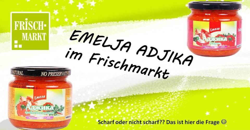 Emelja Adjika Paprikasoße im Frischmarkt Gifhorn