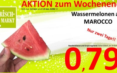 Leckere Wassermelonen im Frischmarkt Gifhorn