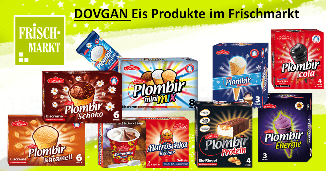 DOVGAN Eis Spezialitäten im Frischmarkt Gifhorn