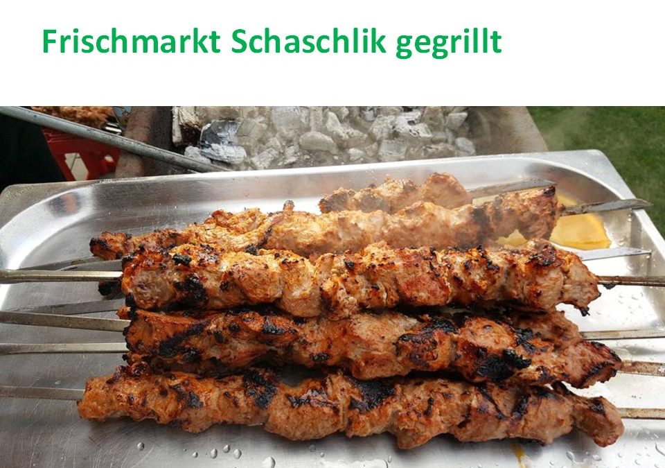 Schaschlik KOSTENLOS im Frischmarkt Gifhorn